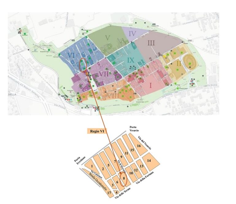 Casa del Poeta Tràgic poeta Tragico pompeia Mapa General