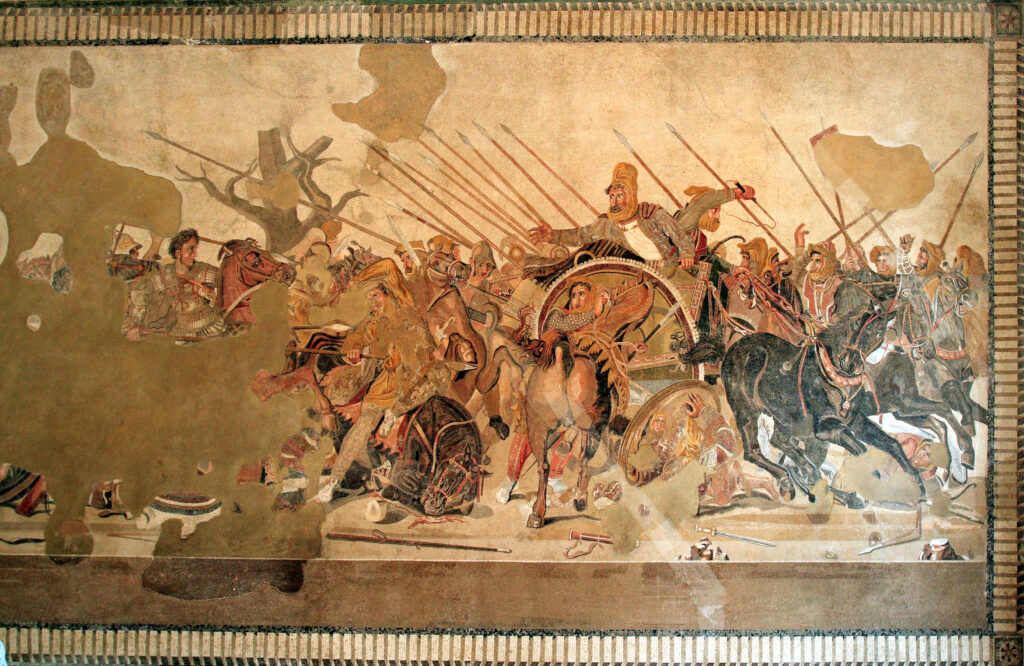 Mosai Alexandre el Gran Casa del Faune Pompeia Pompei Pompeii Pompeya