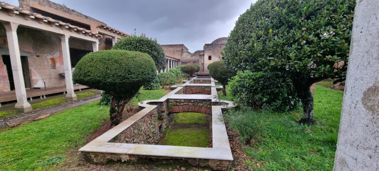 Jardí i fonts Casa de Giulia Felice
