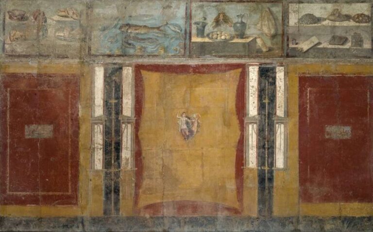 Fresc tablinum Casa de Giulia Felice Pompeia