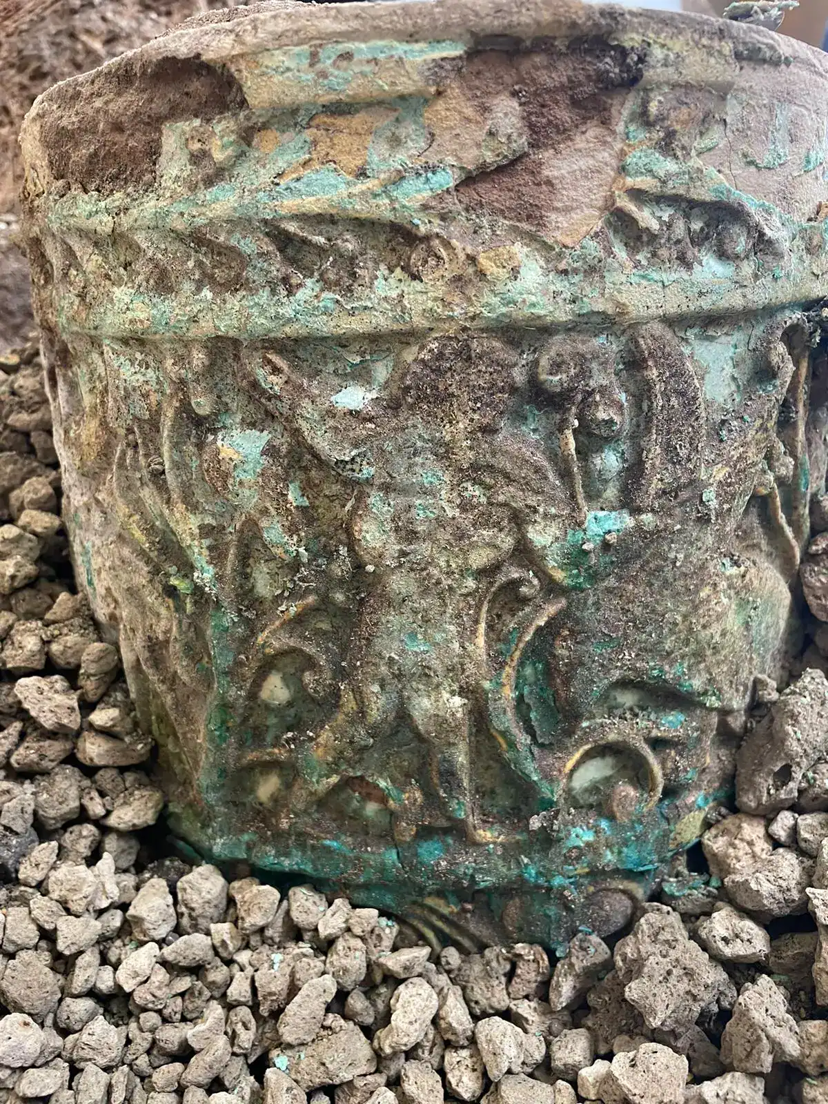 Vas egípci trobat al thermopolium Regio V Pompeia