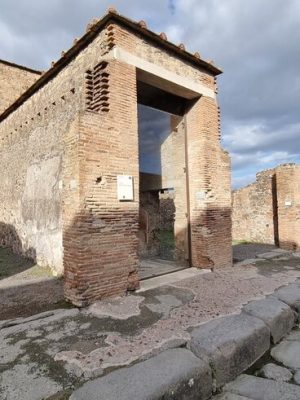 Façana Casa Poeta Tragic Tragico Domus Pompeia