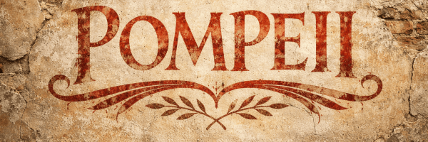 Nom de Pompeia Pompeii Pompei